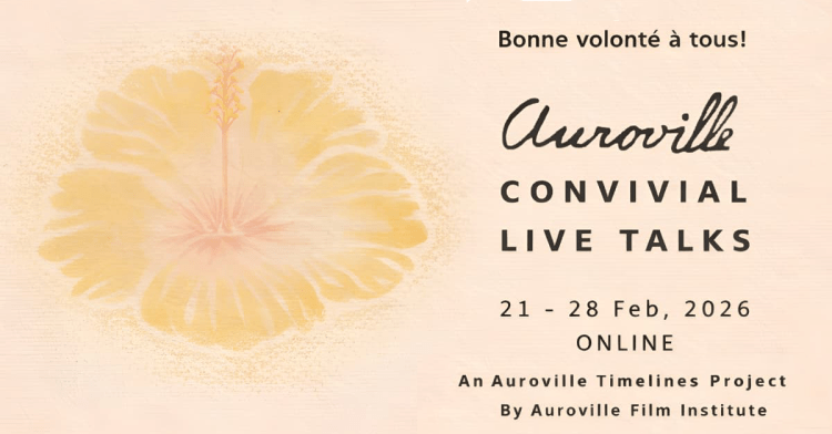 Auroville Convivial: Live&nbsp;Talks